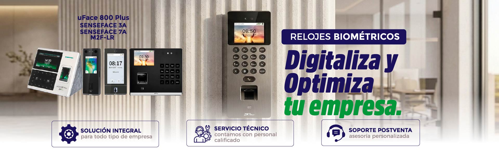 Relojes biométricos para control de asistencia de tu empresa